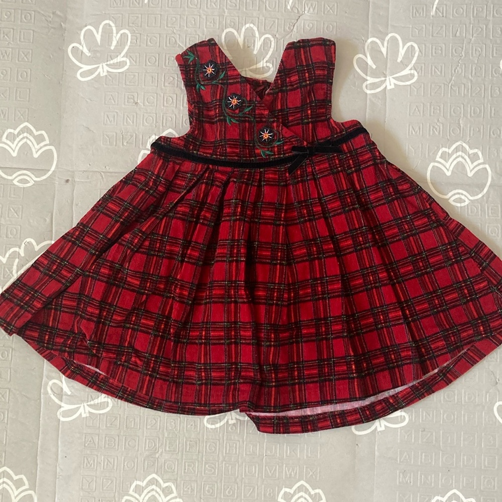 Samara Red toddler Girl Dress Size 3T